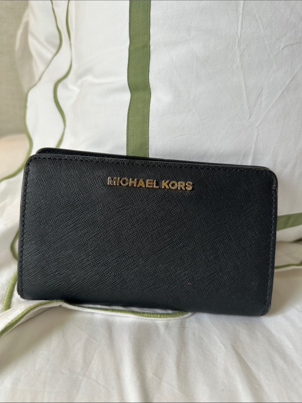 Michael Kors Medium Crossgrain Leather Wallet